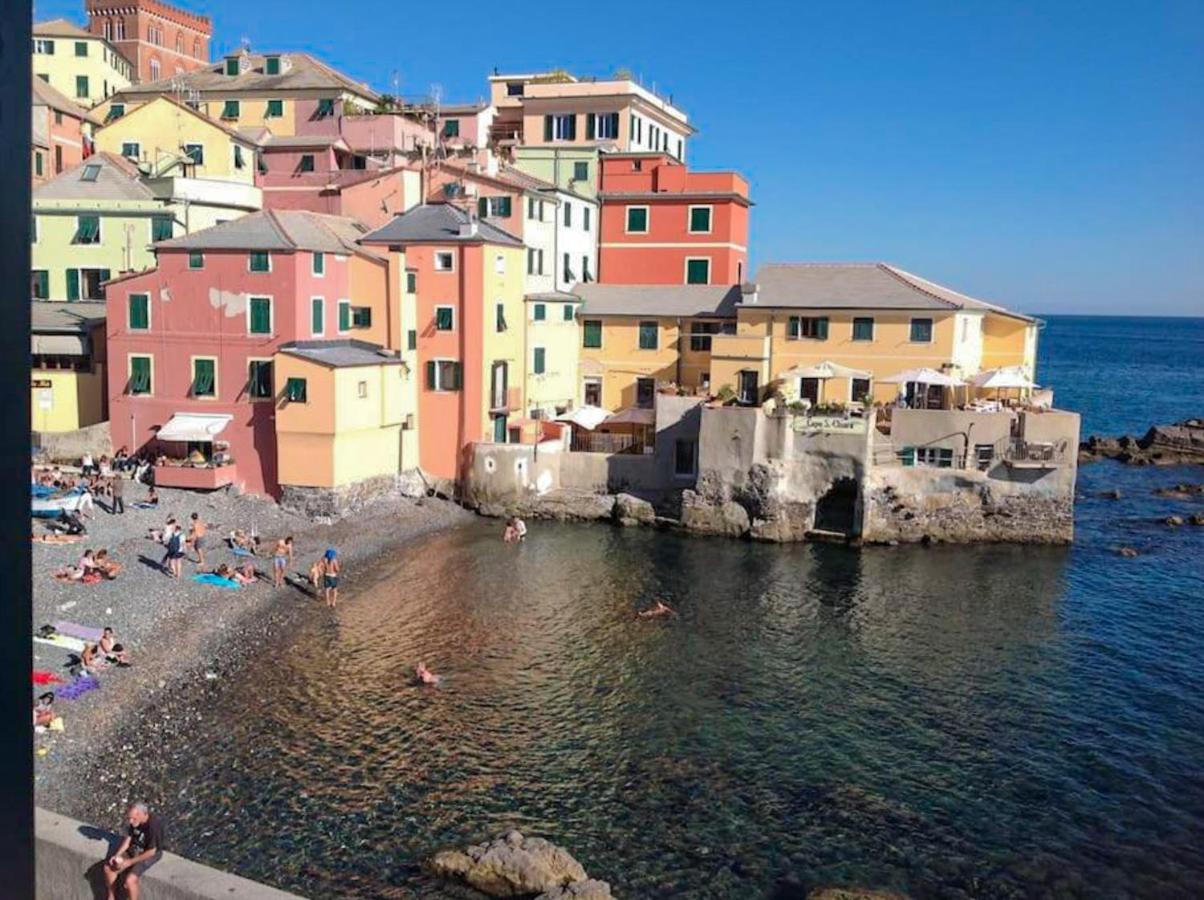 Casa Sulla Spiaggia Di Boccadasse Genua Buitenkant foto